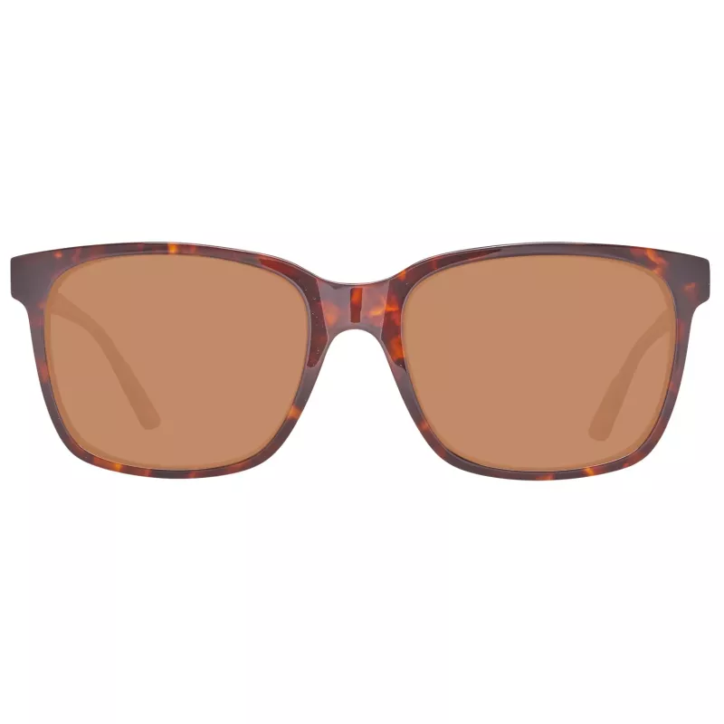 HELLY HANSEN HH5003-C01-55 Herren Polarized Sonnenbrille, Schwarzer Rahmen, Graue Gläser, 55/18/140 mm