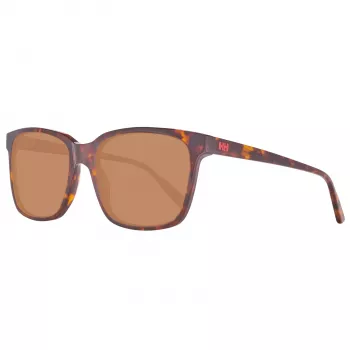 HELLY HANSEN HH5003-C01-55 Herren Polarized Sonnenbrille, Schwarzer Rahmen, Graue Gläser, 55/18/140 mm