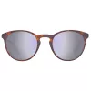 Helly Hansen HH5010-C04-50 Damen-Sonnenbrille, rechteckiger Acetatrahmen, rauchgraue Polycarbonatgläser, 50/22/140 mm