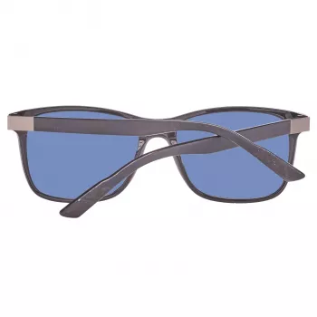 HELLY HANSEN HH5013-C01-56 Herren-Sonnenbrille - Schwarzer Rahmen, graue Gläser 56/17/145 mm