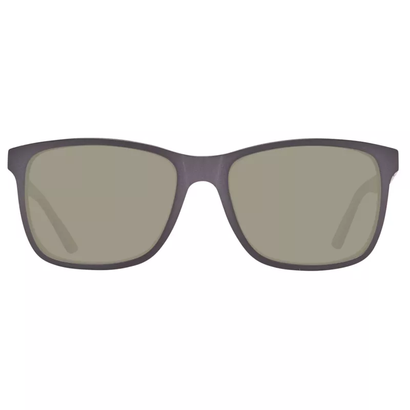 HELLY HANSEN HH5013-C01-56 Herren-Sonnenbrille - Schwarzer Rahmen, graue Gläser 56/17/145 mm