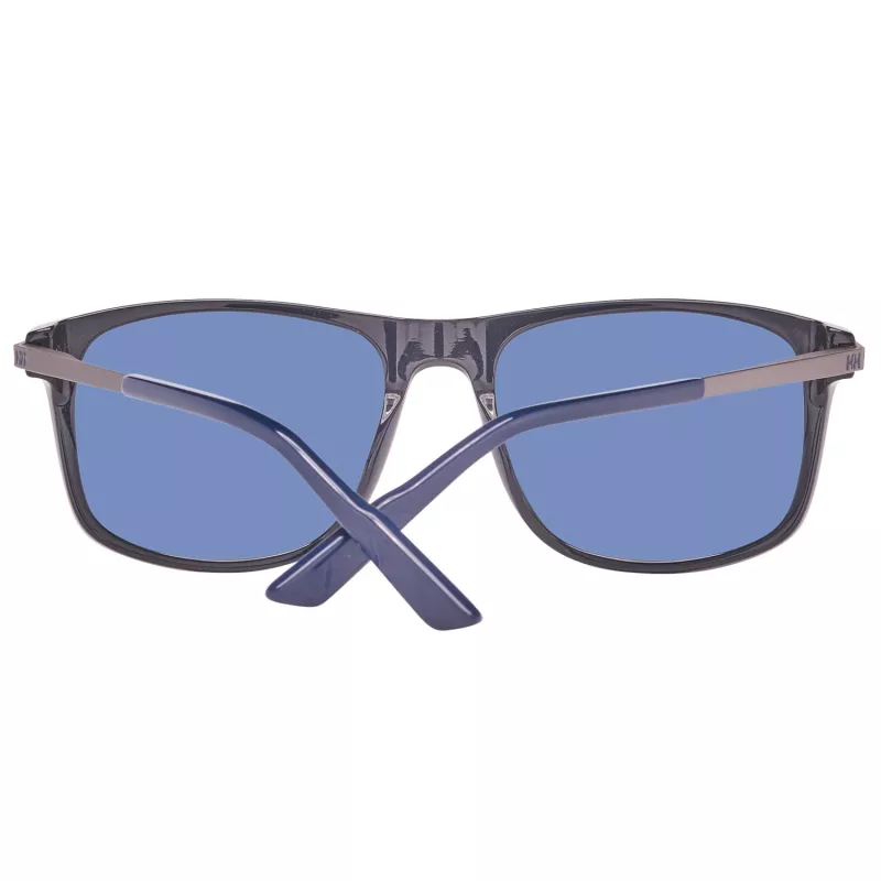 Helly Hansen HH5016-C03-56 Herren Polarized Sonnenbrille, Schwarzer Rahmen, Rauchgraue Gläser, 56/18/140 mm