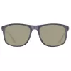 Helly Hansen HH5016-C03-56 Herren Polarized Sonnenbrille, Schwarzer Rahmen, Rauchgraue Gläser, 56/18/140 mm