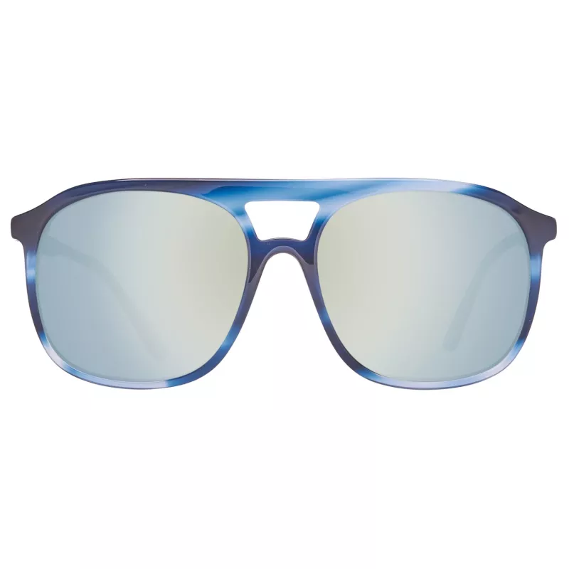HELLY HANSEN HH5019-C03-55 Herren Polarized Sport Sonnenbrille - Schwarzer Rahmen, Graue Gläser, 55/17/140 mm