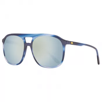 HELLY HANSEN HH5019-C03-55 Herren Polarized Sport Sonnenbrille - Schwarzer Rahmen, Graue Gläser, 55/17/140 mm