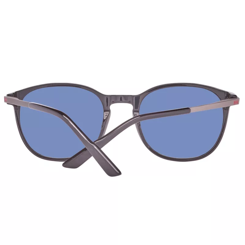 HELLY HANSEN HH5022-C01-57 Unisex Sonnenbrille - Schwarzer Rahmen, Graue polarisierte Gläser, 55/22/140 mm