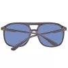 Helly Hansen Herren-Sonnenbrille HH5019-C01-55 - Schwarzer Rahmen, Rauchgraue Gläser, 55/17/140 mm