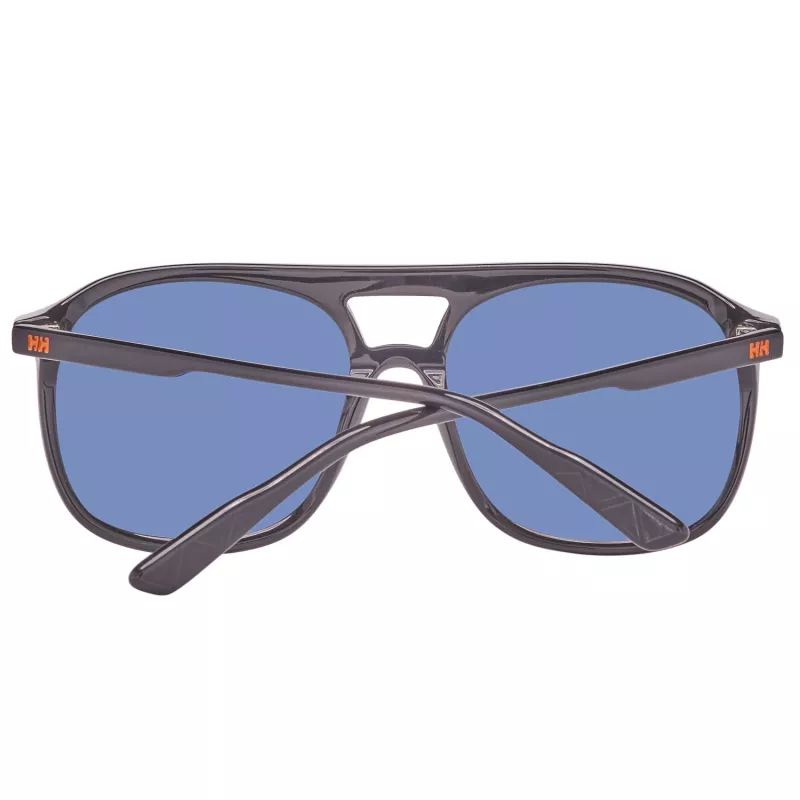 Helly Hansen Herren-Sonnenbrille HH5019-C01-55 - Schwarzer Rahmen, Rauchgraue Gläser, 55/17/140 mm