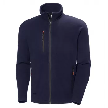 Helly Hansen Oxford Navy Herren-Fleecejacke - 100% Polyester, 300 g/m², durchgehender Reißverschluss, Größe L