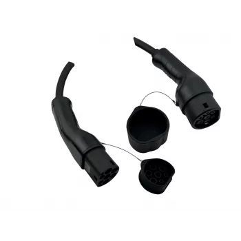 helos Type 2 EV-Ladekabel Mode 3, 32A, 22 kW, 3-Phasen, 3 Meter mit Tasche