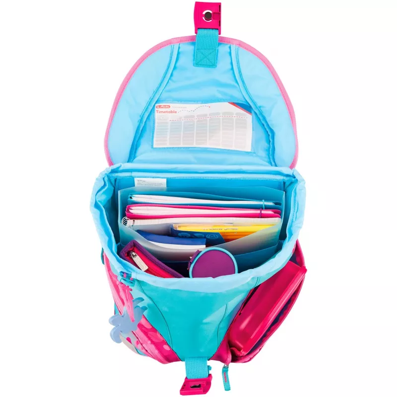 HERLITZ 42021291 Ergonomisches Schulranzen-Set 4-teilig Space/Astronaut 16L Polyester TÜV-zertifiziert