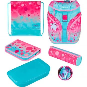 HERLITZ 42021291 Ergonomisches Schulranzen-Set 4-teilig Space/Astronaut 16L Polyester TÜV-zertifiziert
