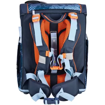 HERLITZ FiloActive XL Plus TechMech Schulrucksack-Set 4-teilig