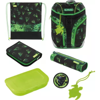 Herlitz Grundschulrucksack SoftLight Plus Greenline Explorer