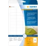 HERMA 8016 Kristallklare glänzende Polyesteretiketten A4 45,7 x 21,2 mm 1200 Etiketten