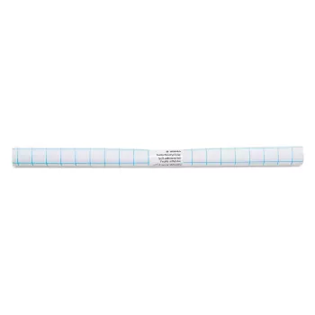HERMA Selbstklebende Buchschutzfolie, Transparent Glänzend PP, 400 mm x 1 m, Rasterlinien 7001