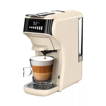 HiBREW 5-in-1 Kapselkaffeemaschine H1B-beige (Beige)
