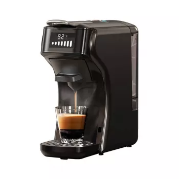 HiBREW 5-in-1 Kapselkaffeemaschine H1B-schwarz (Schwarz)