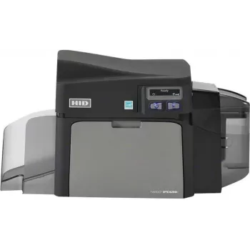 HID Fargo DTC4250e Einseitiger Plastikkartendrucker mit Thermosublimation, CR-80, USB & Ethernet
