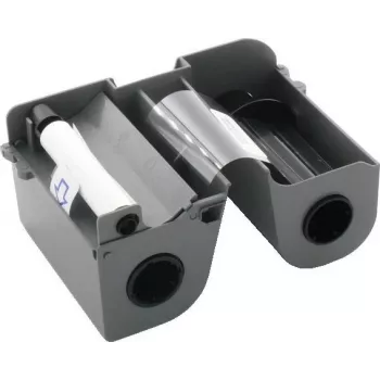 HID Fargo Standard Black Ribbon Cartridge mit Reinigungsrolle für DTC-Serie