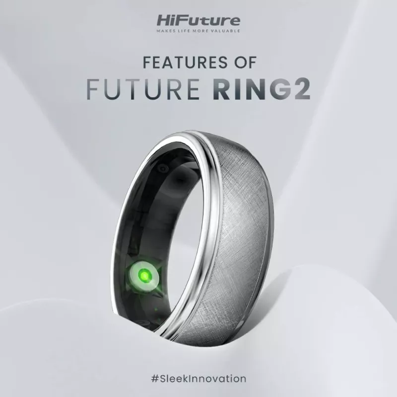 HiFuture Ring2 Titanium Silver 10 (62mm)