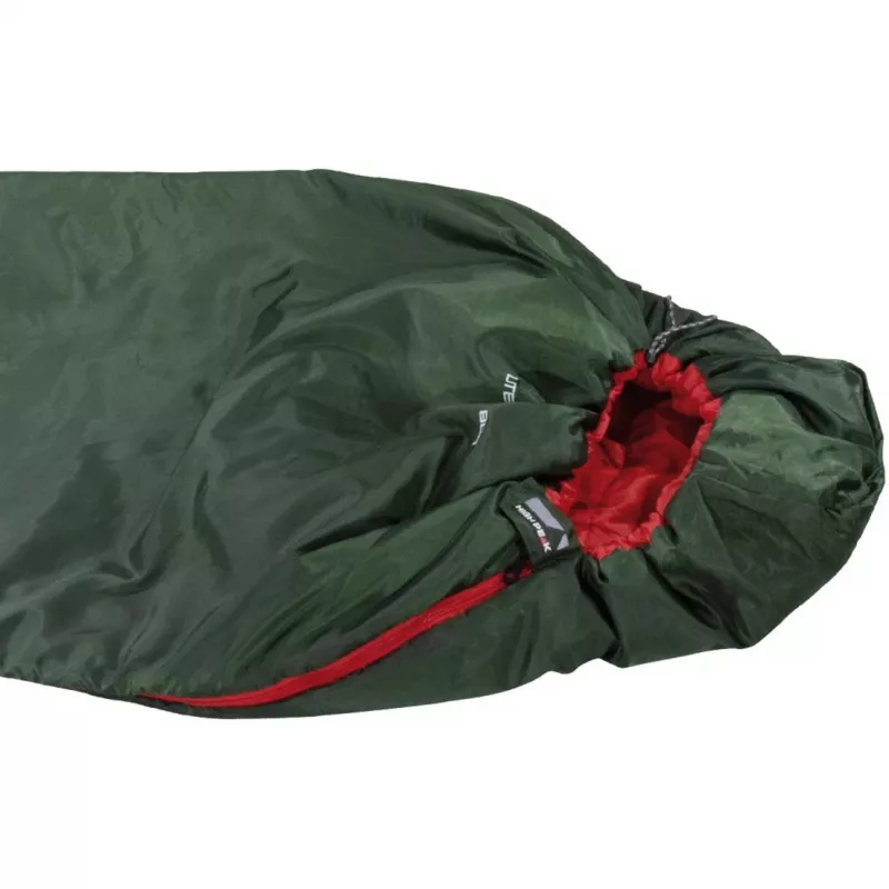 High Peak Lite Pak 800 Schlafsack (Grün/Rot)