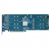 HIGHPOINT Rocket 1608A PCIe Gen5 x16 auf 8-M.2 NVMe Switch-Adapterkarte
