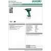 HIKOKI WH18DD 18V Akku-Schlagschrauber, 0-3200 U/min, 0-400 IPM