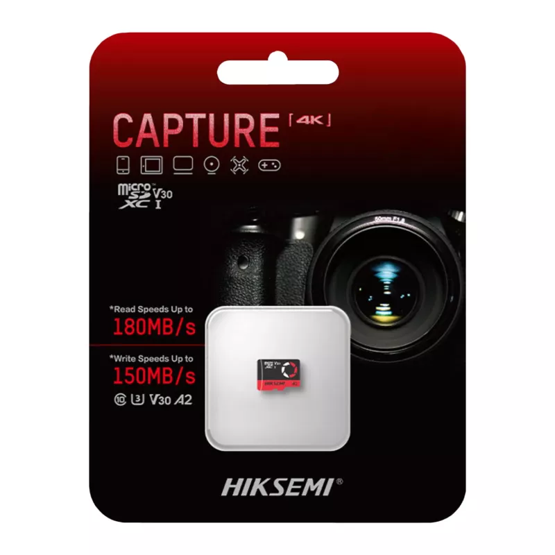 Hiksemi Capture V30 256GB MicroSDXC-Speicherkarte (ohne Adapter)