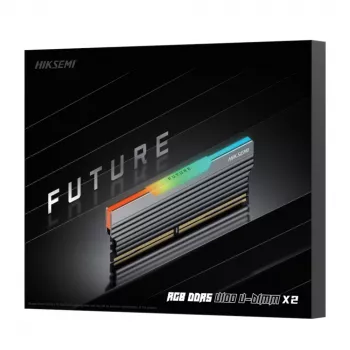 HIKSEMI Future RGB 32GB (2x16GB) 6000MHz DDR5 UDIMM Arbeitsspeicher-Kit, CL30, Schwarz