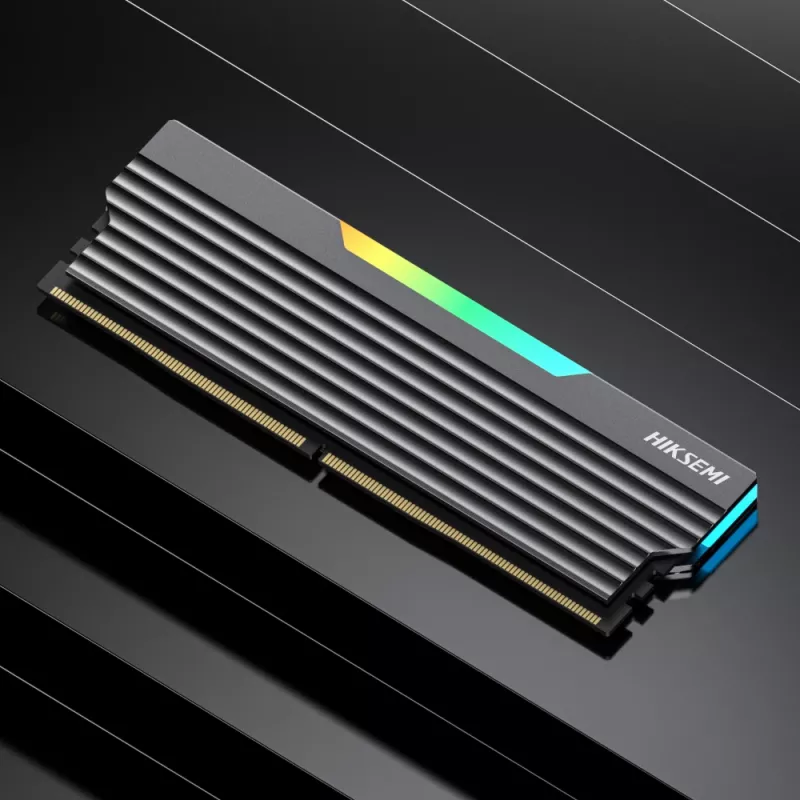 HIKSEMI Future RGB 32GB (2x16GB) 6000MHz DDR5 UDIMM Arbeitsspeicher-Kit, CL30, Schwarz