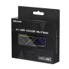 Hiksemi M.2 SSD Kühler Heatsink MH1 - Aluminiumlegierung passiver Kühler mit Kupfer-Heatpipe für NVMe 2280, Schwarz