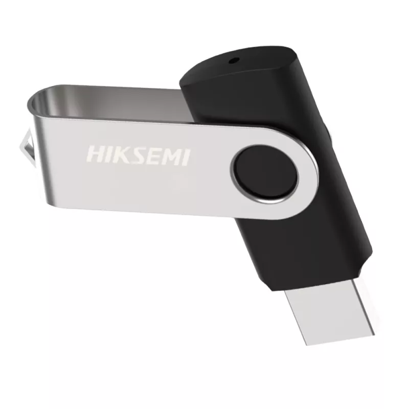 HIKSEMI Rotary Series 64GB USB 3.0 Flash-Laufwerk - Silber