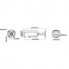 Hikvision 12MP IP Kamera DS-2CD2T126G3-IS2UY/SL(2.8mm)(eF) AcuSense DarkFighter