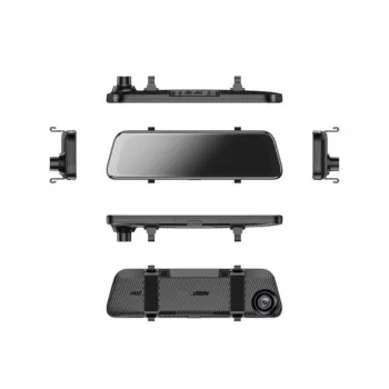 Hikvision AE-DC4928-N6PRO 2K AI Videorekorder mit 9,35 inch IPS-Touchscreen, Dual-Kameras, Rückspiegel-Halterung, Schwarz