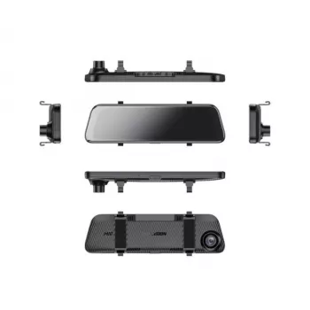 Hikvision AE-DC4928-N6PRO 2K AI Videorekorder mit 9,35 inch IPS-Touchscreen, Dual-Kameras, Rückspiegel-Halterung, Schwarz
