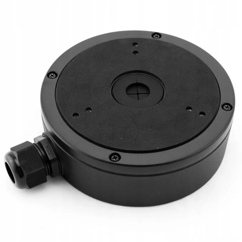 Hikvision DS-1280ZJ-S-Y Anschlussdose für Dome-Kameras (Schwarz, Aluminiumlegierung)