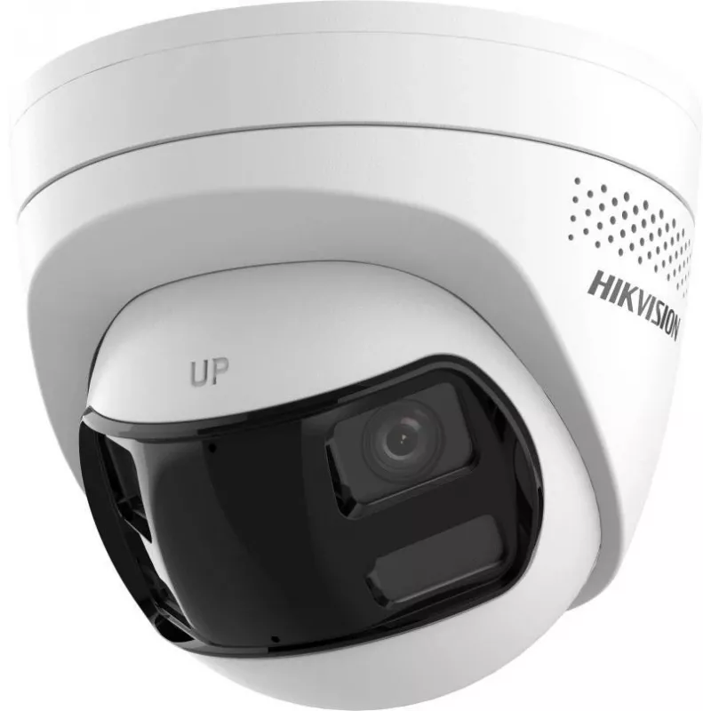 Hikvision DS-2CD1383G2P-LIUF/SL 8 MP Smart Hybrid Light Turret IP Kamera mit Zwei-Wege-Audio, 2,0 mm Objektiv