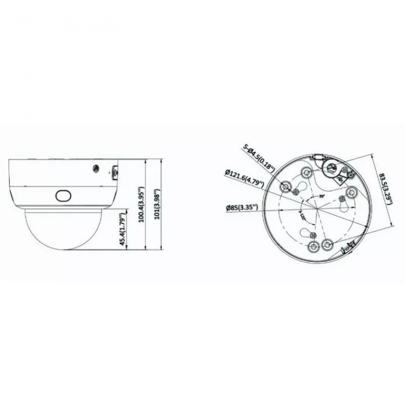 Hikvision DS-2CD2146G3-IPTRZS2UY(2.8/4)eFBLACK 4MP AcuSense IP-Kamera, 2.8mm, IP67, Schwarz