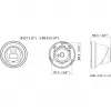 Hikvision DS-2CD2343G2-LI2U/SL 2.8mm PL AcuSense 4MP Turret IP Kamera mit Smart Hybrid Light