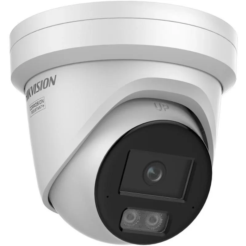 Hikvision DS-2CD2367G3-LIS2UY/SL 2.8mm 6MP Outdoor Netzwerk-Turret-Kamera mit AcuSense, Zwei-Wege-Audio und Weißlicht