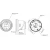 Hikvision DS-2CD2367G3-LIS2UY/SRB 6MP AcuSense Turret Netzwerkkamera, 2,8 mm, Schwarz