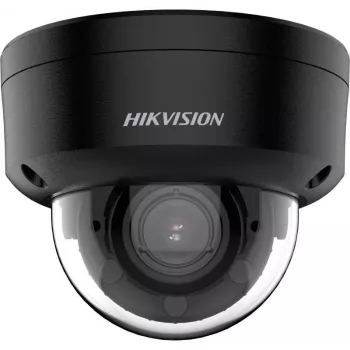 Hikvision DS-2CD2743G2-LIZS2U 4MP AcuSense Motorisierte Varifokal-Dome-IP-Kamera, 2,8-12 mm, Schwarz, PoE/12 VDC