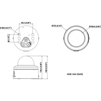 Hikvision DS-2CD2786G3-IPTRZSY(2.8-12mm)BLACK 8MP AcuSense IP Kamera
