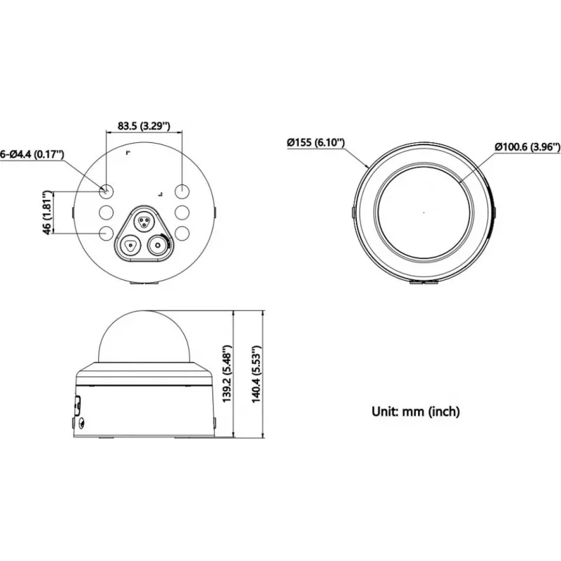 Hikvision DS-2CD2786G3-IPTRZSY(2.8-12mm)BLACK 8MP AcuSense IP Kamera