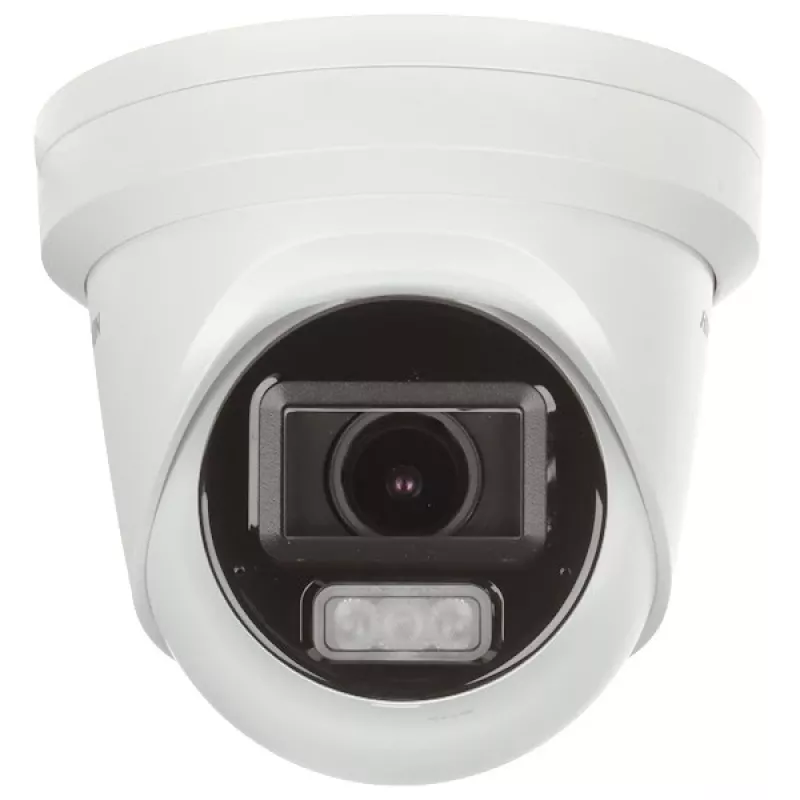 Hikvision DS-2CD2H83G2-LIZS2U 8 MP AcuSense Motorisierte Varifokale Turret-Netzwerkkamera mit Objektiv (2.8-12mm)