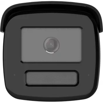 Hikvision DS-2CD2T126G3-IS2UY/SL(2.8)eF 12MP AcuSense Bullet IP Kamera mit Blitzlicht, Tonwarnung, 2.8mm Objektiv, Schwarz