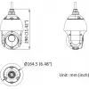 Hikvision DS-2DE4225IWG1-E 2MP 25x IR Netzwerk PTZ Dome Kamera