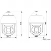 Hikvision DS-2DF8425IX-AELW(T5) 8MP 25x IR Netzwerk-Speed-Dome-Kamera mit Laser, DarkFighterX, 500m Laserreichweite