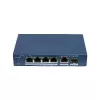 Hikvision DS-3E1506P-EI/M-4P1T1F(O-STD) Unmanaged Switch mit 4-Port PoE+, 1 Gigabit RJ45 und 1 SFP-Uplink